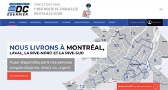 Desktop Screenshot of dccourrier.com