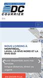 Mobile Screenshot of dccourrier.com